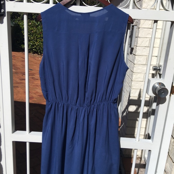 🌟Host Pick🌟 OJAY Blue Midi Dress NWOT Size 14 - Picture 7 of 14
